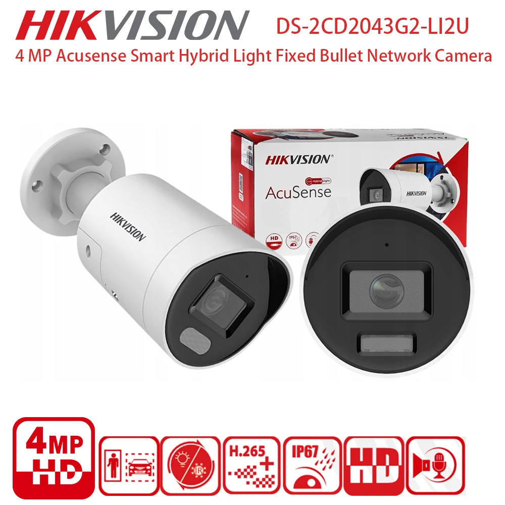 Hikvision 4MP Bulle…