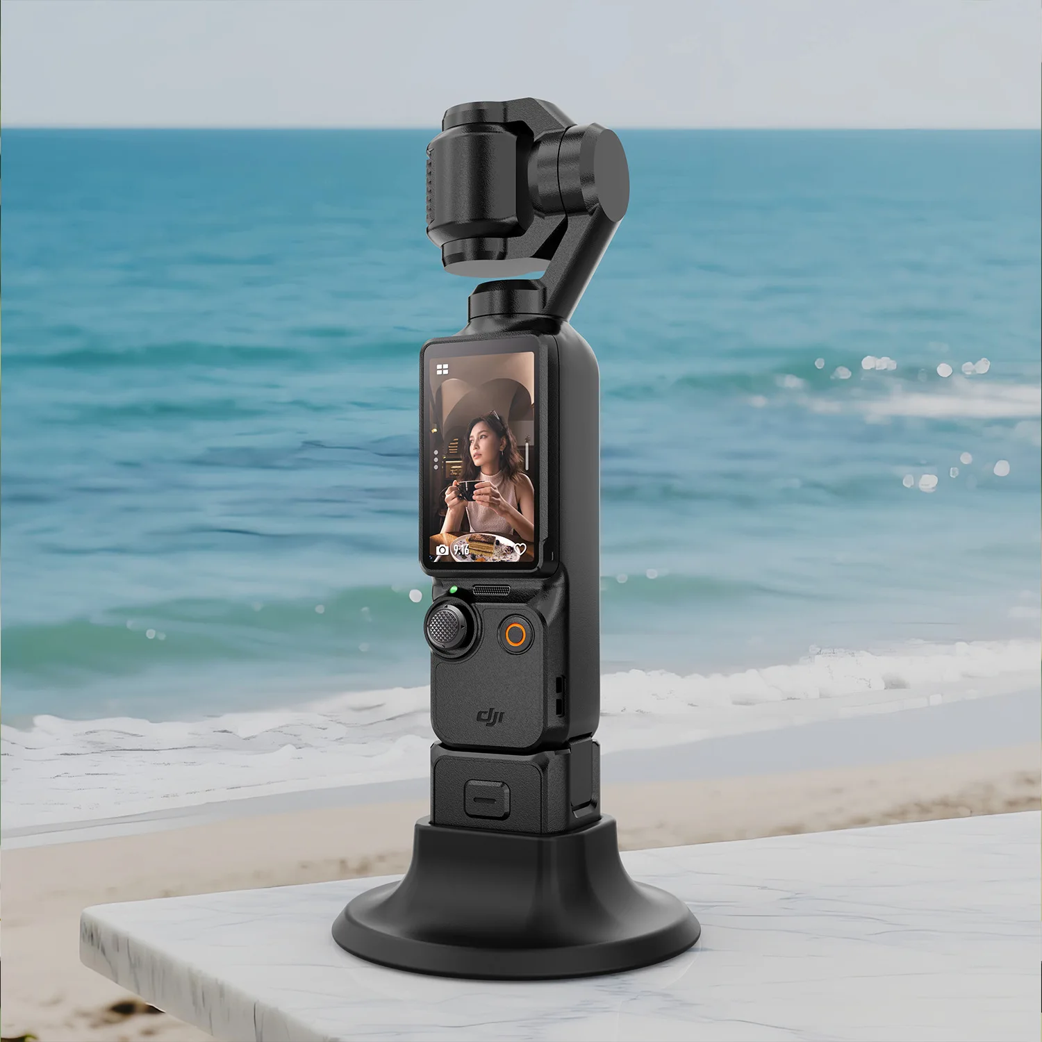 Аксессуары для карданной камеры DJI OSMO Pocket 3, настольная основа, силиконовая резиновая подставка, защитный фиксированный держатель для DJI Pocket3