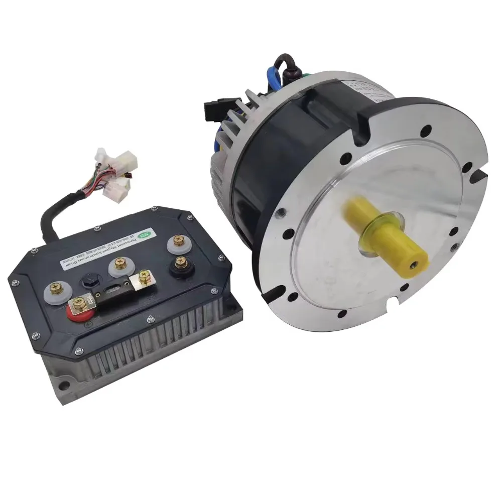 Bldc Motor High Power 48V 4000W 1500Rpm Ip67 Dc Servo Motor With Encoder In Robotics And AGV