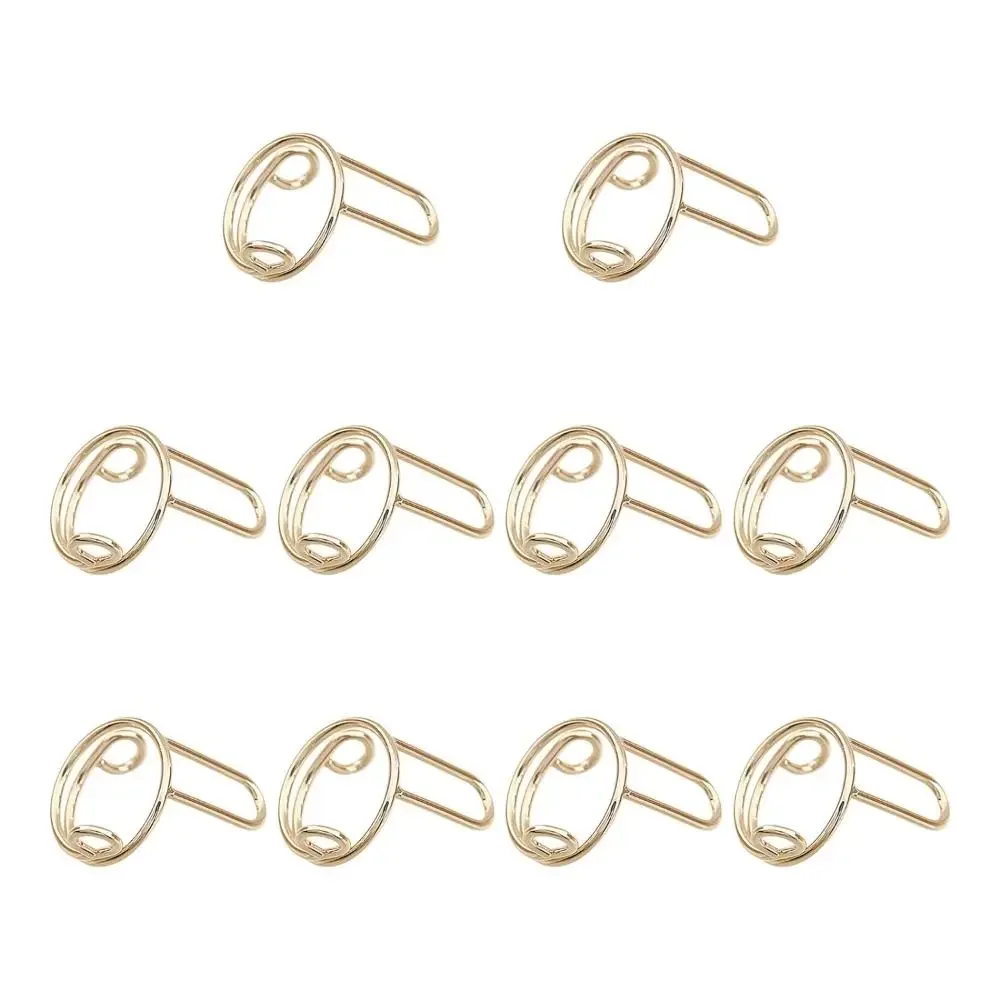 

High Quality Reusable Nail Rings Removable Causal Fingertip Nail Rings Gold Color Travel Phalanx Ring Girls