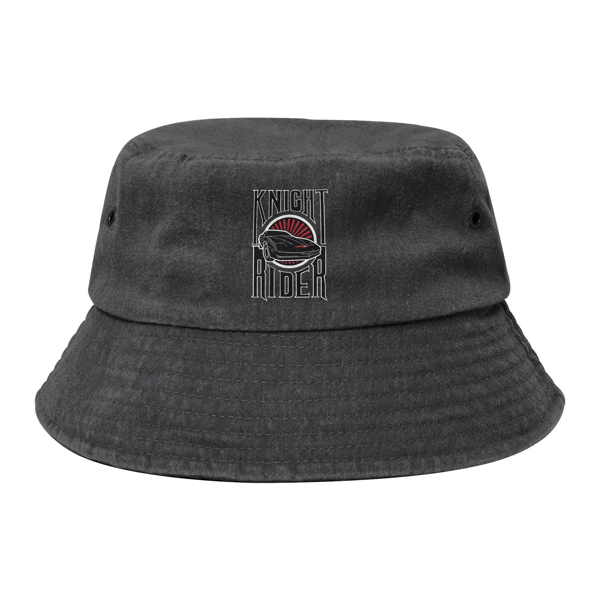 Knight Rider KITT Retro Bucket Hat for Men Women Summer Travel  Field Hat Hip Hop Packable for Fishing Hats Irish Country Hat