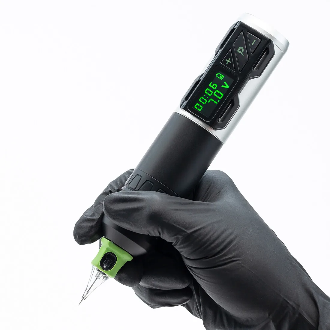 Wireless Rotary Tattoo Machine High-Capacity Battery Direct Drive Motor Tattoo Gun Portable Power 1800 Mah LED Digital Display