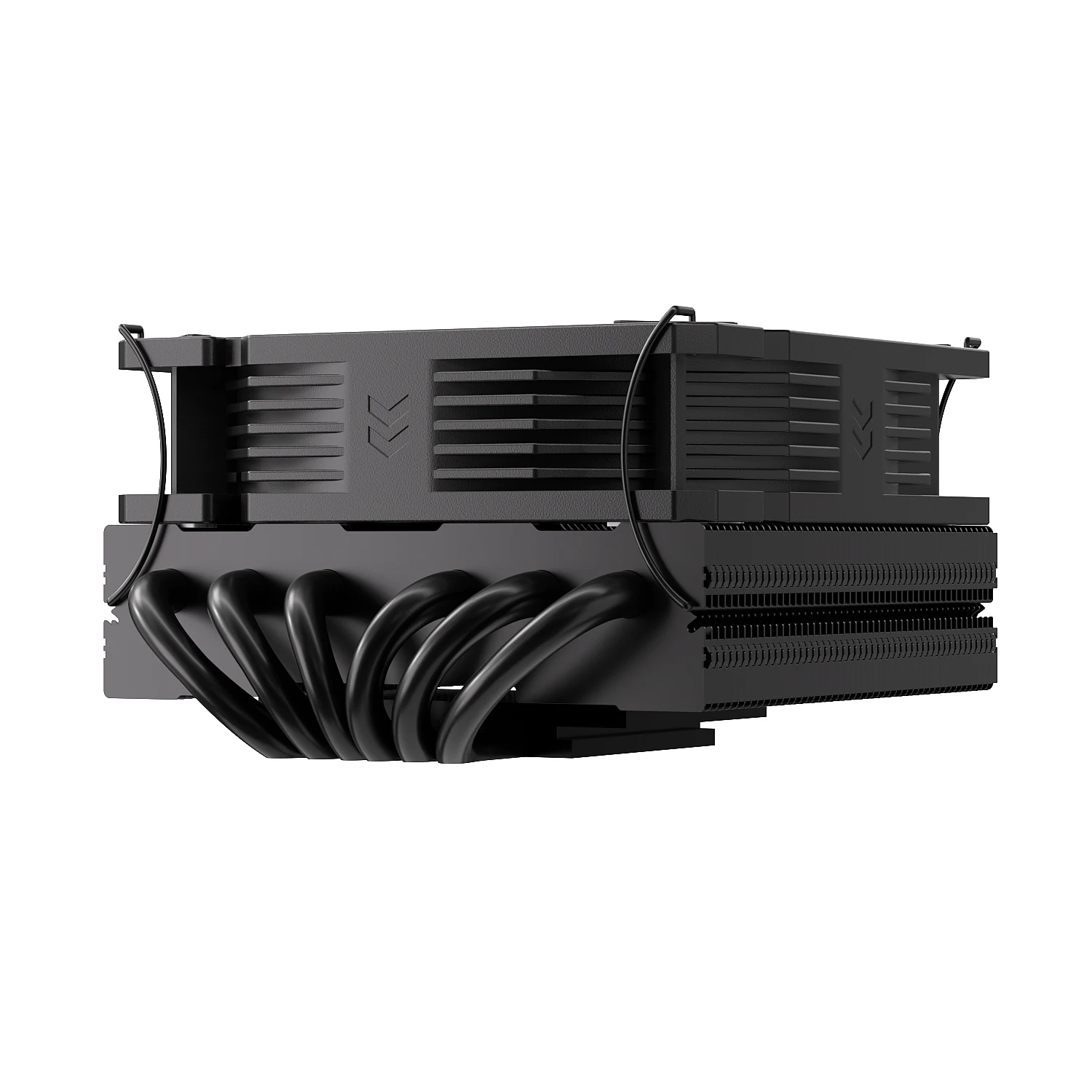 TEUCER TE-55 ロープロファイル CPU クーラー 6 ヒートパイプ CPU 空冷クーラー 15 ミリメートル厚スリムファン LGA1700/1200/115X/2011/AM5/AM4