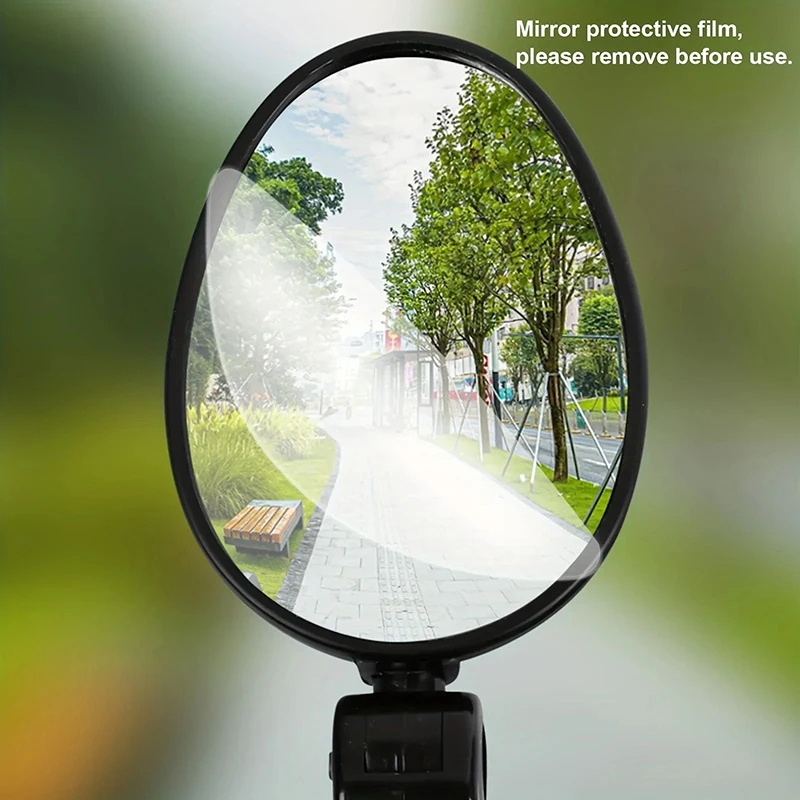 

New Mountain Bike Rearview Mirror Wide Angle Flat Mirror Cycling Reflector Flat Mirror