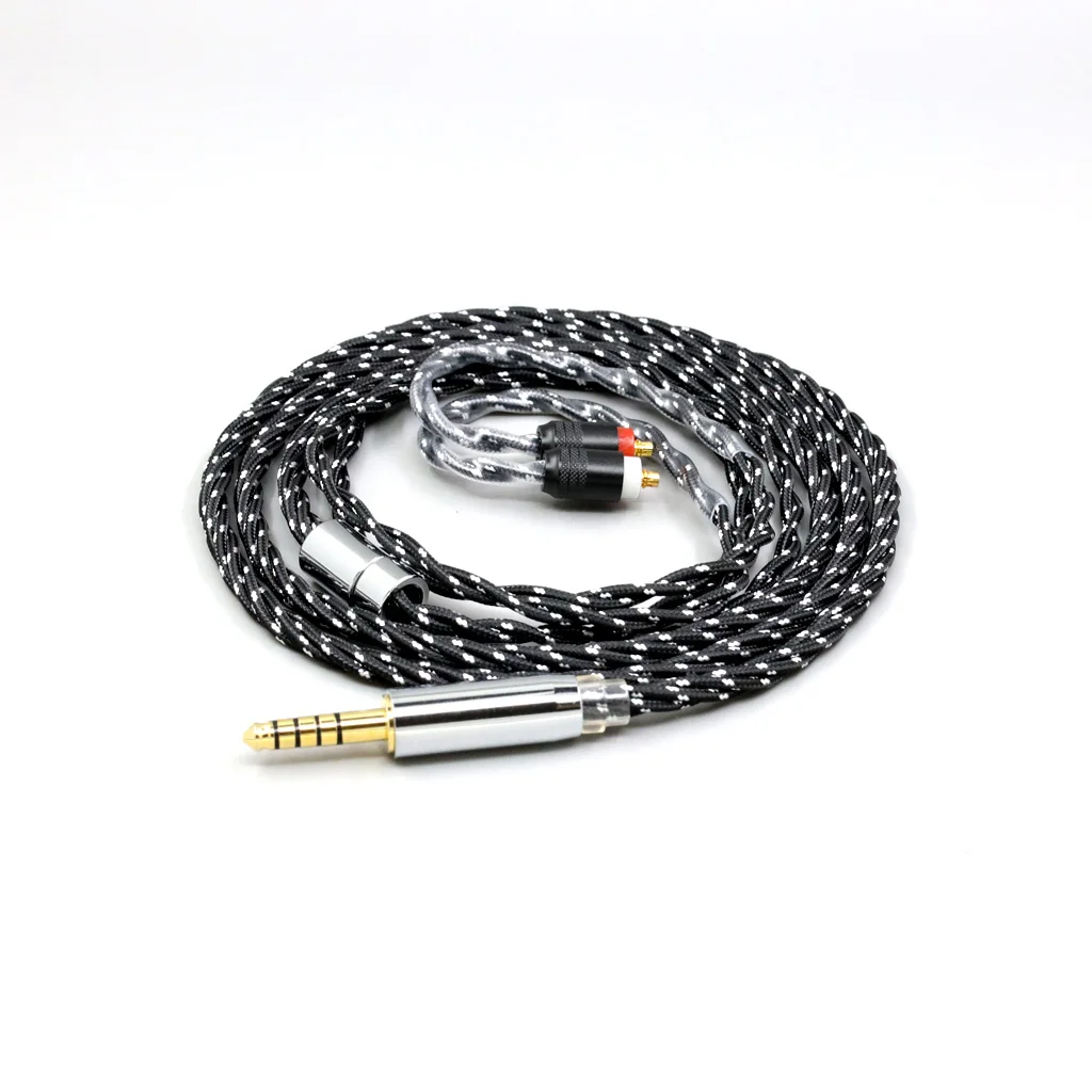 OCC смешанный OFC скручивающийся нейлоновый кабель для наушников Sony IER-M7 IER-M9 IER-Z1R гарнитура LN008749