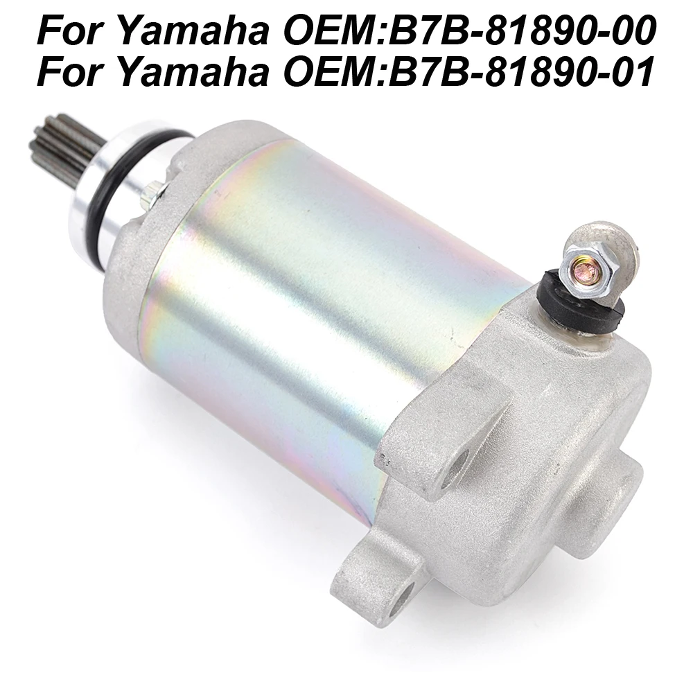 

Motorcycle Starter Motor For Yamaha WR250F YZ250FX 2020-2025 YZ250F 2019-2025 YZ 250 F 50TH 2024 B7B-81890-00 B7B-81890-01