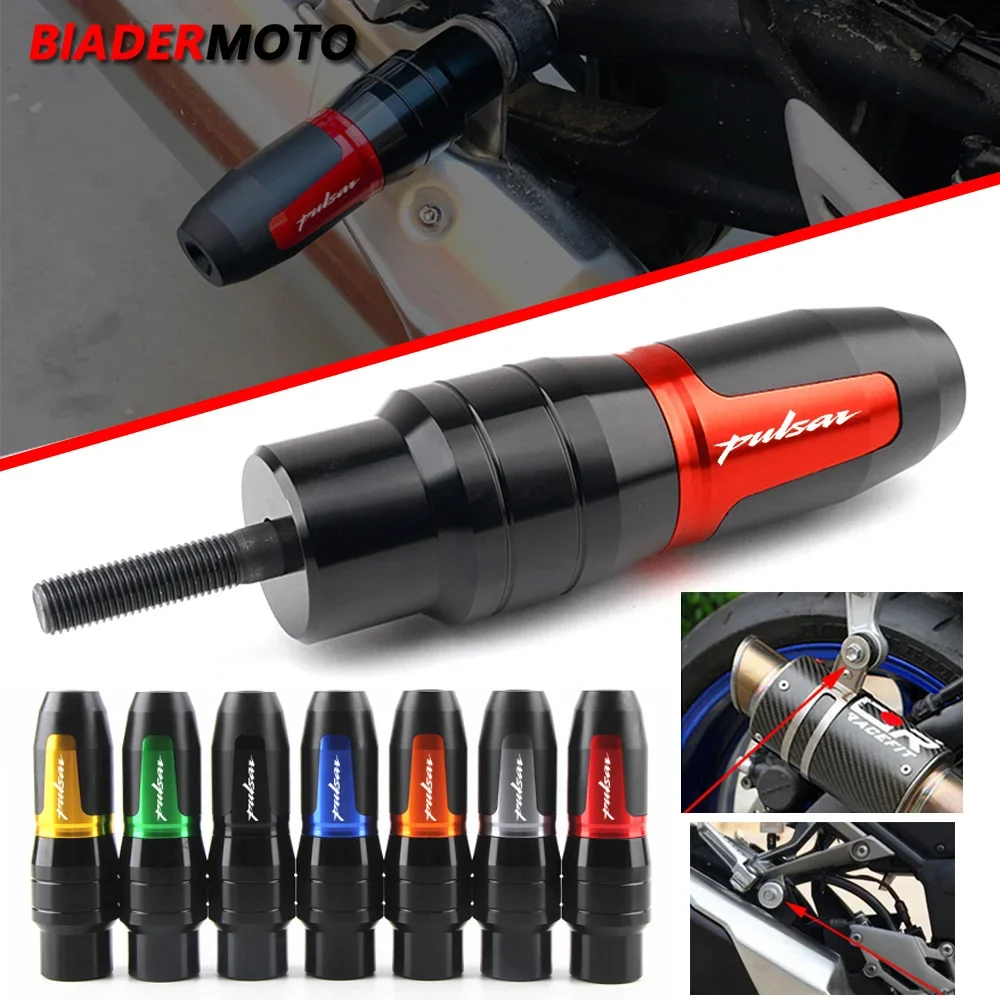 For Bajaj  Pulsar 150 200RS 2020-2022 180F 220F F250 N250 NS125 2022 Moto Accessories Frame Crash Pads Exhaust Sliders Protector