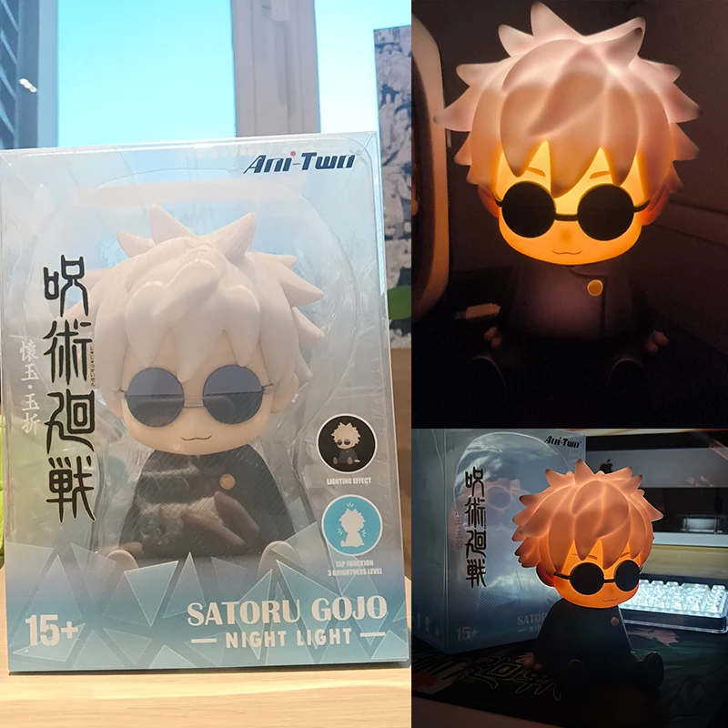 

В наличии оригинальный Sunrisepop аниме дзюдзюцу кайсен сезон 2 Gojo Satoru ночник силиконовая резиновая настольная лампа подарки игрушка