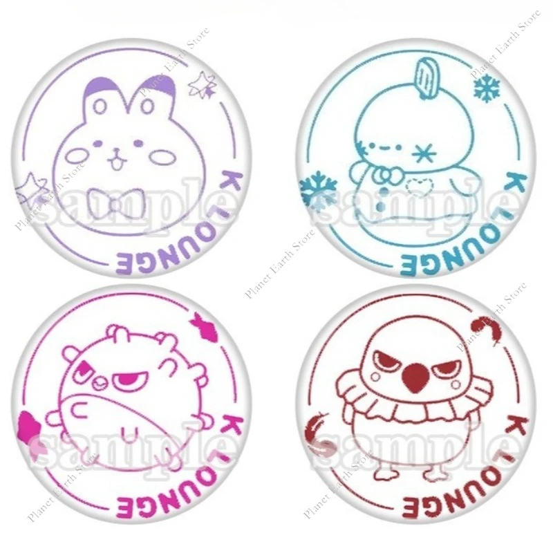 Chaud 58MM jeu amour et espace profond Sylus Rafayel Zayne Xavier Caleb Anime Badge emblème broche dessin animé sac à dos breloques Fans cadeaux