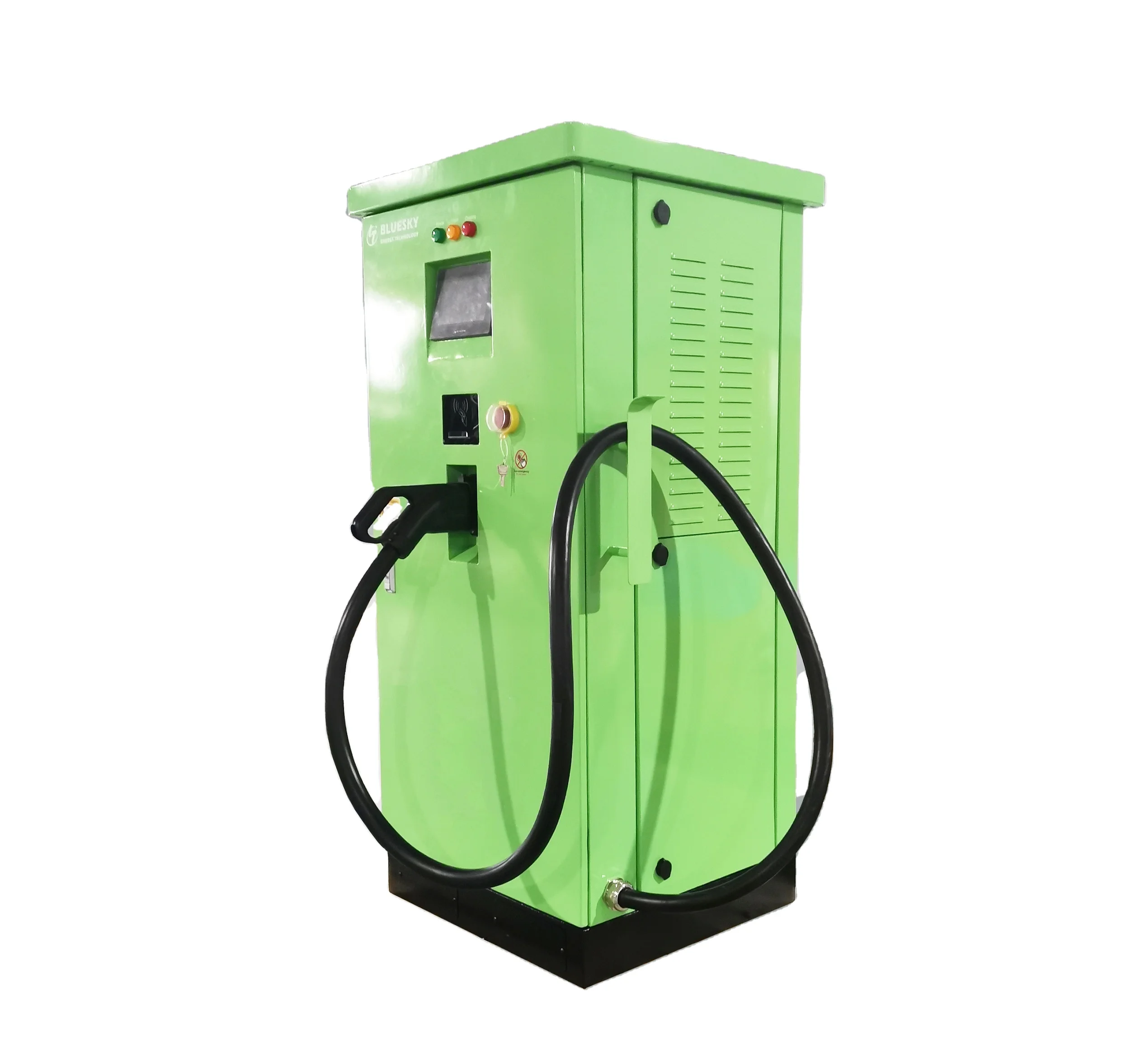 Bluesky 82kw Ccs Commercial EV Charger Station GBT CCS Chademo DC Charging Outdoor Floor-Mounted Electric Vehicle