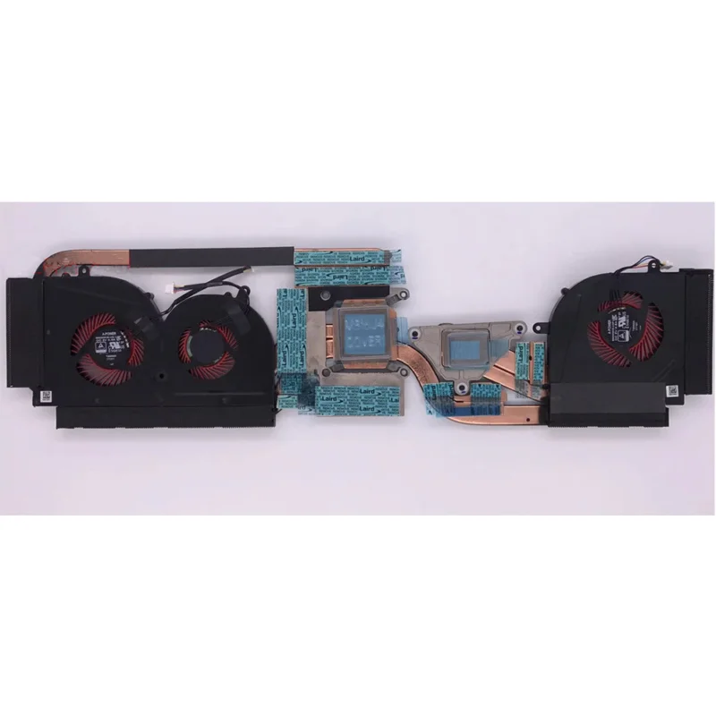 FOR MSI GS63VR GS73VR MS-16K2 Laptop CPU GPU Cooling Fan Heatsink