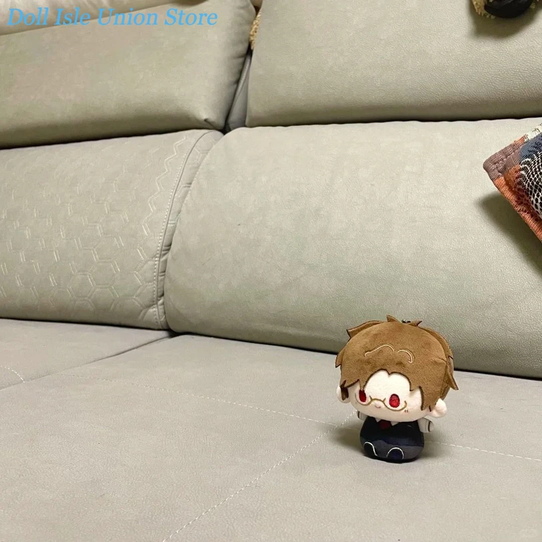 Funny Cotton Doll Evan Anime Light and Night Attributes Squat Plush Doll Body Toy Pendant 10cm Figurine Plushie Cosplay Gift