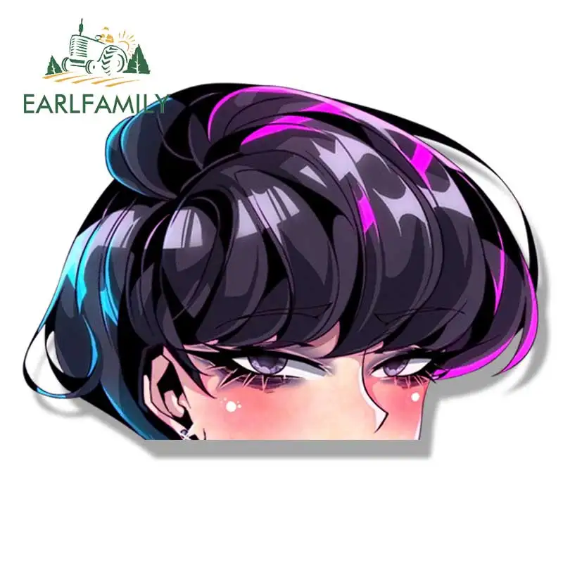 EARLFAMILY-Komi Shouko Fanart Etiqueta Do Carro, Tatuagem, Cooking Girl Sketch, Waifu Decalque, Desenhos Animados Peeker, Graffiti, Komi San Adesivos