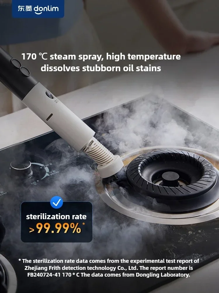 Donlim Dl-7901 Household High-Temperature Steam Cleaner for Fabric, Carpets & Kitchen - 220V Steam Mop Cleaner