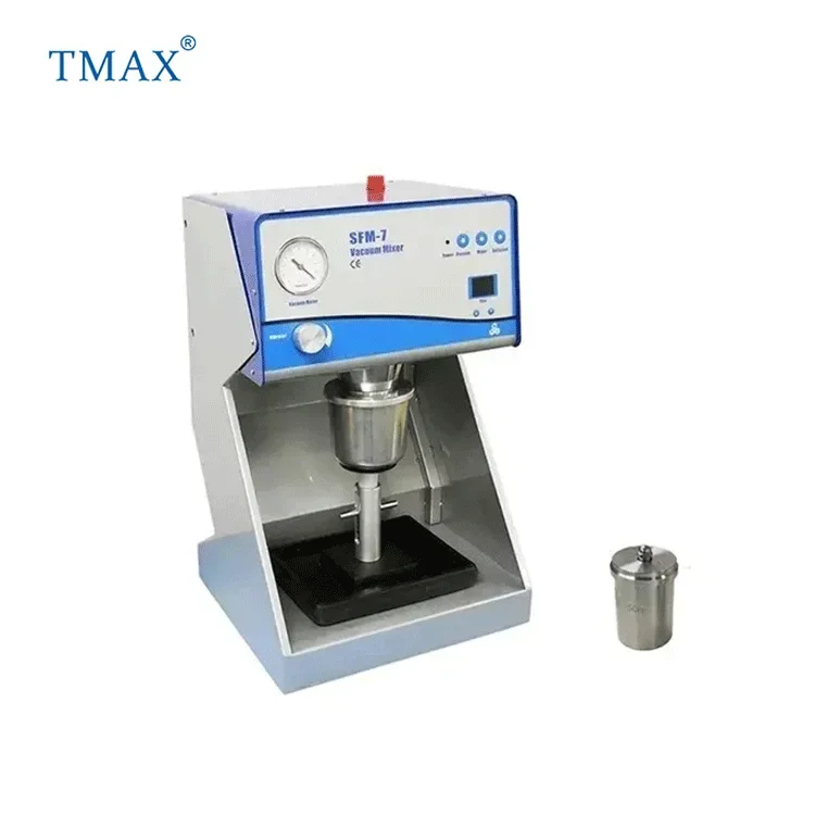 TMAX brand In Stock 500mL Strong Mixing Power Vibration Stage Vacuum Mixer/Mixing Machine for Lab Research