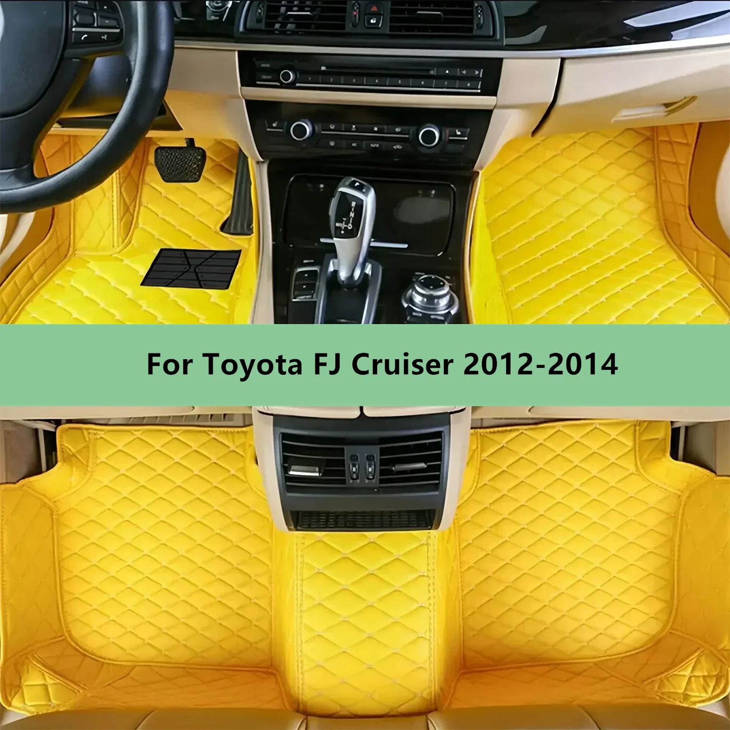 

Car Floor Mats For Toyota FJ Cruiser 2012-2014 Floor Mats for Men Women Car Interior Accessories