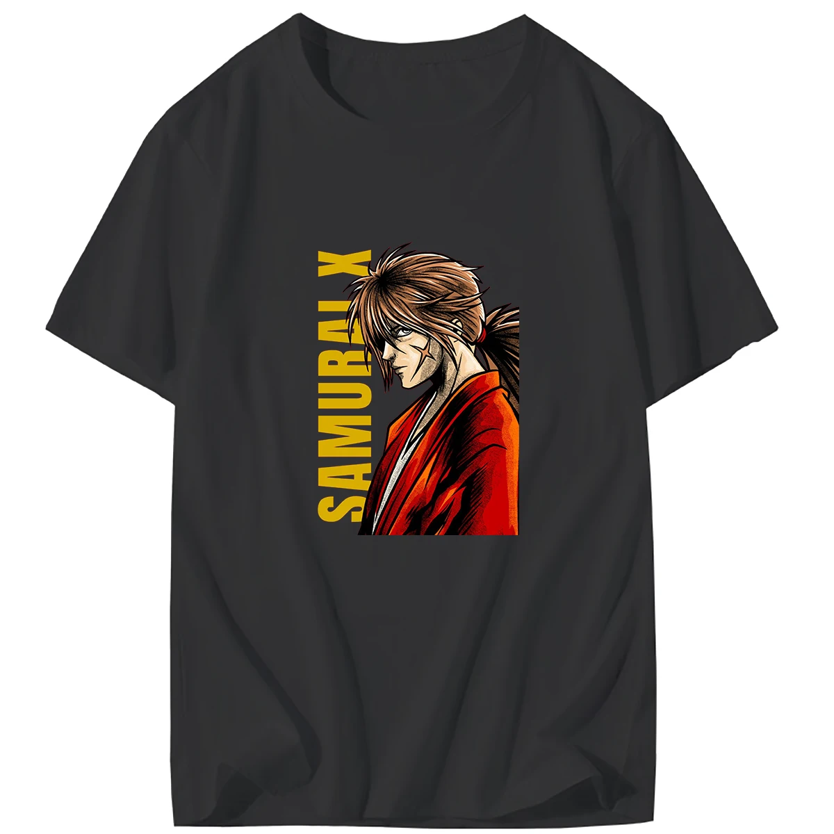 Rurouni kenshin T Shirt Funny Men Clothing Unisex Streetwear casual Graphic T-Shirts