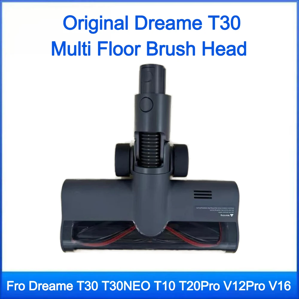 Original Dreame T30 Multi Floor Brush Head Bar For V12 (Pro)，T20 (Pro)，T30 NEO，T10 Carpet Brush Assembly Handheld Vacuum Cleaner