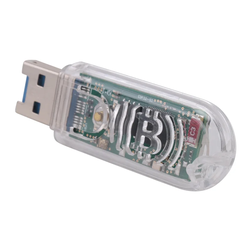 

A23F-Мини USB-майнер Nerdminer V2 74KH/S USB BTC Crypto Miner Solo Lottery Miner BTC Solo Miner с дисплеем