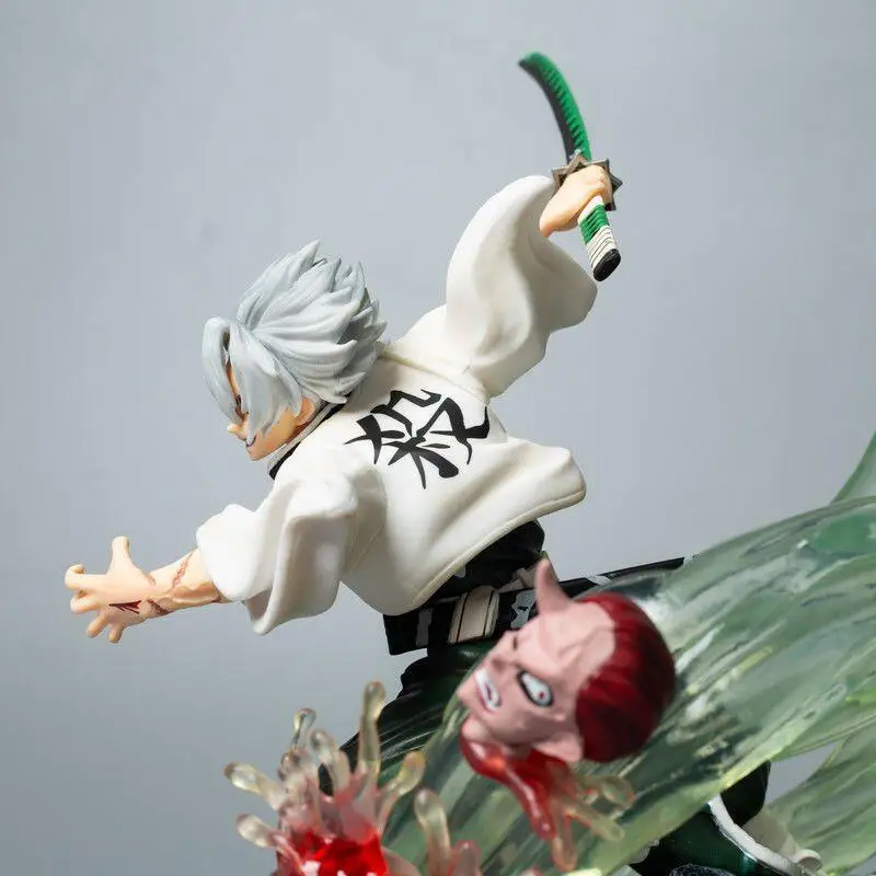 

Demon Slayer Peripheral Shinazugawa Sanemi Ornaments New Decoration Creative Cartoon Model Holiday Gift Exquisite Animation Ins