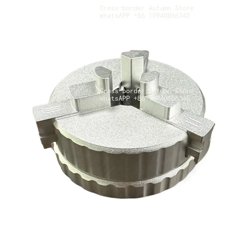 High-precision table vice three-jaw chuck aluminum clamp, manual punching small ornament watch repair caliper