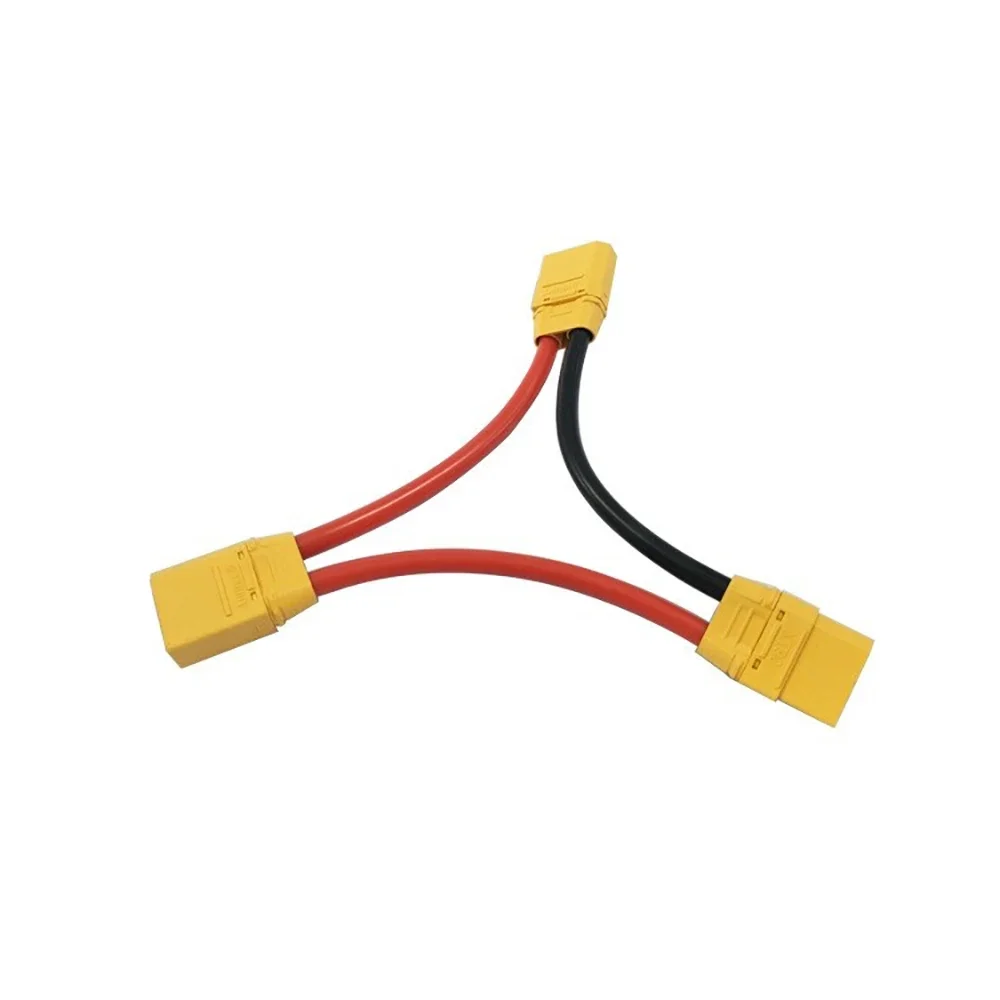 XT90 Battery Connector in Series Harness 10AWG Silicone Wire Lead Adapter Cable For Lipo Batteries