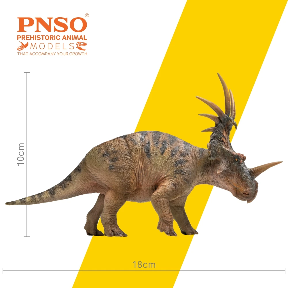 PNSO Prehistoric Dinosaur Models:59Anthony The Styracosaurus