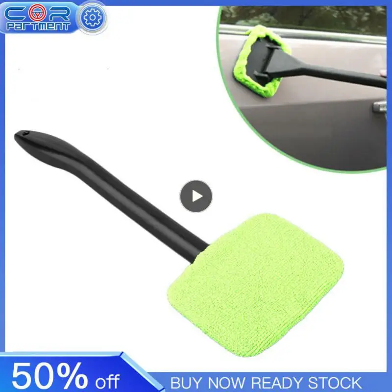 

Handheld Green Windshield Easy Cleaner Tool Microfiber wipe Car Home Window