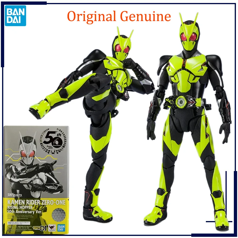 

Original Genuine S.H.Figuarts SHF Kamen Rider ZERO-ONE Rising Hopper 50th Bandai Anime Model Toys Action Figure Collectible