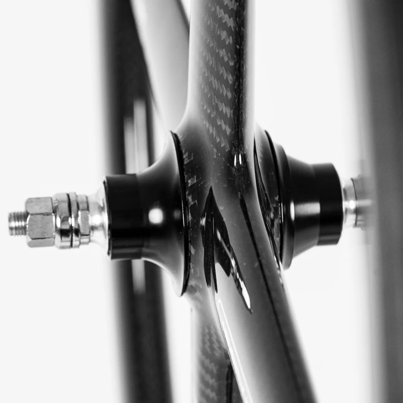 ARDENTLY NEW 700C Tubeless 4 Spokes Full Carbon Wheelset Fixed Gear BMX Racing Wheel Set High Quality Track Cycling Wheels Part
