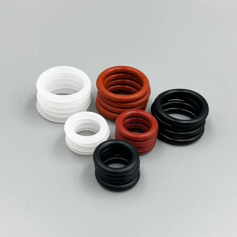 Oring Kit Rubber Silicone O Ring Sealing Washer NBR VMQ FKM O-ring Oil Resistant High Temperature Plumbing Automotive and Faucet