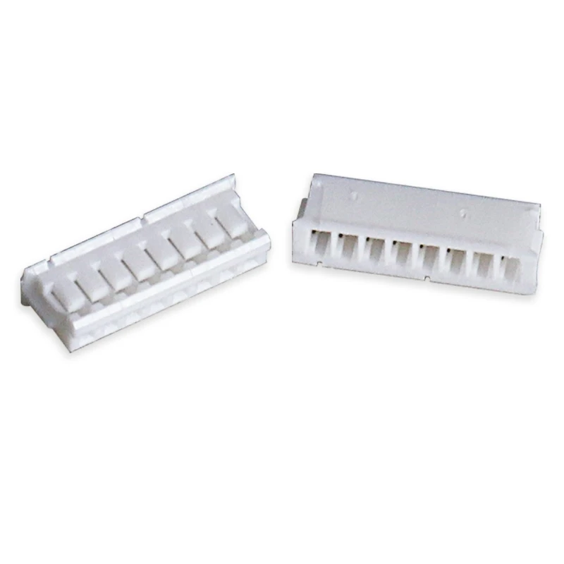 100/2000PCS ZH1.5mm pitch white rubber shell plug 2P/3P/4P/5P/6P/7P-12P connector