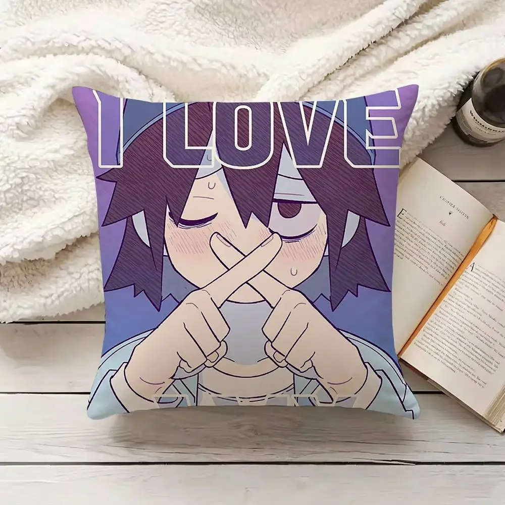 I Love Amy AMY x BIBI Anime Pillow Cover Sofa Cushion Cover Home Room Decoration Children Gift