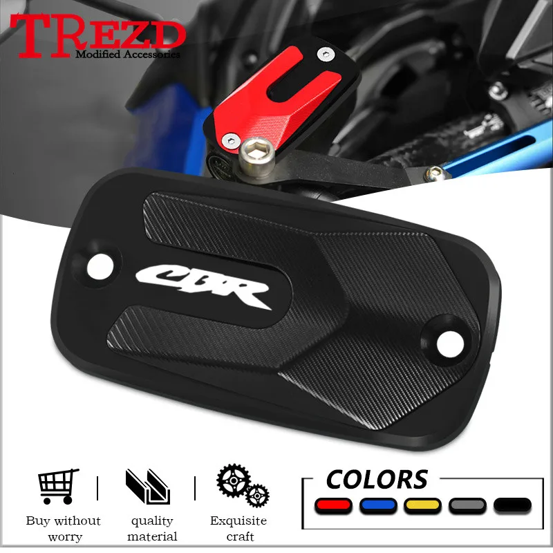 New Motorcycle Brakes Reservoir Fluid Oil Cup Caps For CBR 650R 650F CBR600RR 1000RR CB 400 1100 1300 CB650R 650F CB300R 1000R