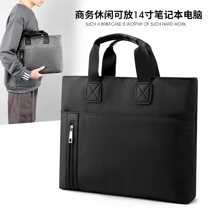 New Men\'s Laptop Bag 15.6 Inch Waterproof Notebook Case Sleeve for Macbook Air Pro 13 15 Computer Shoulder Handbag Briefcase Bag