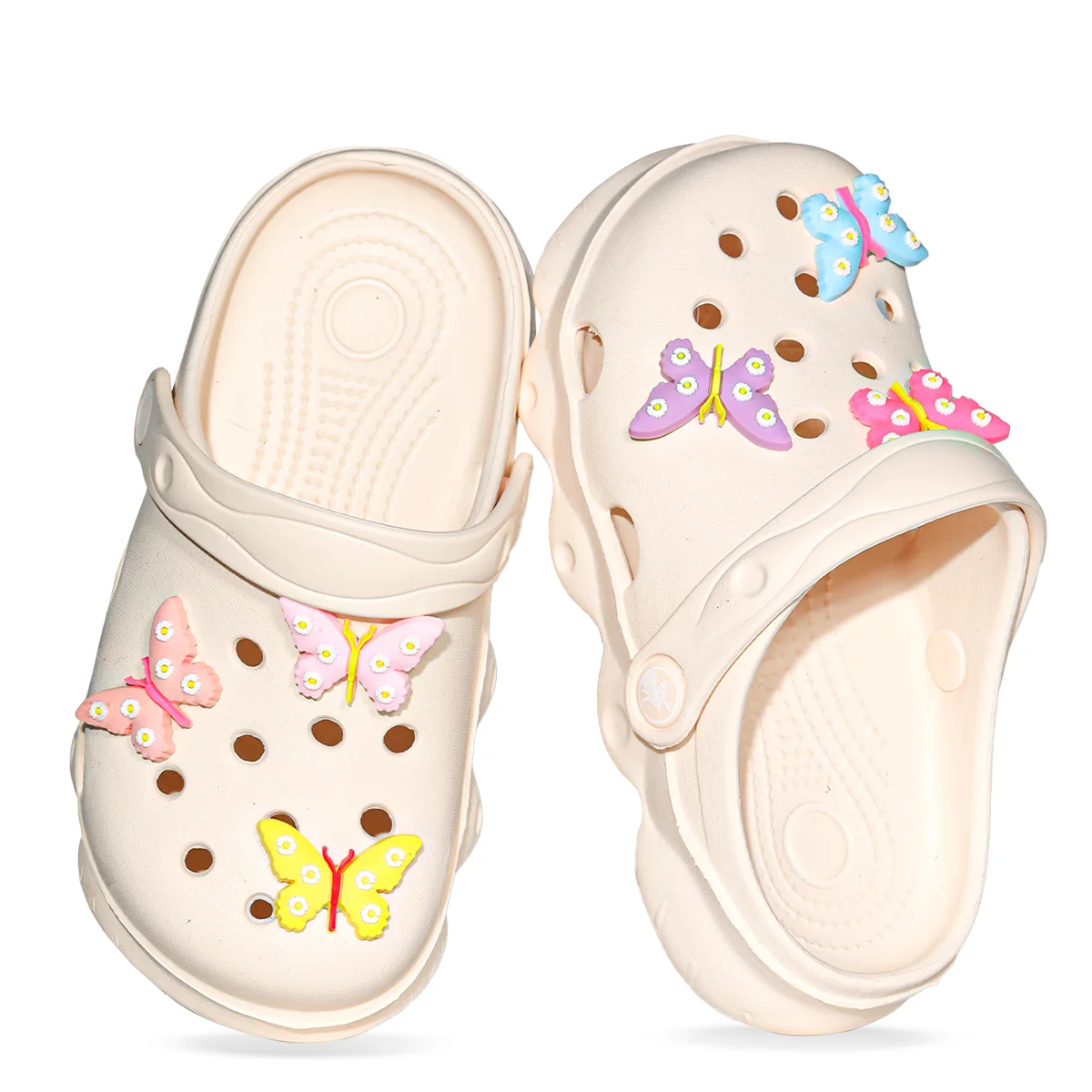 Kids' Clog, Lightweight EVA Garden Shoes, Waterproof Slip-Resistant Sandals, Comfortable Slip-On Shoes for Indoor Outdoor 1214