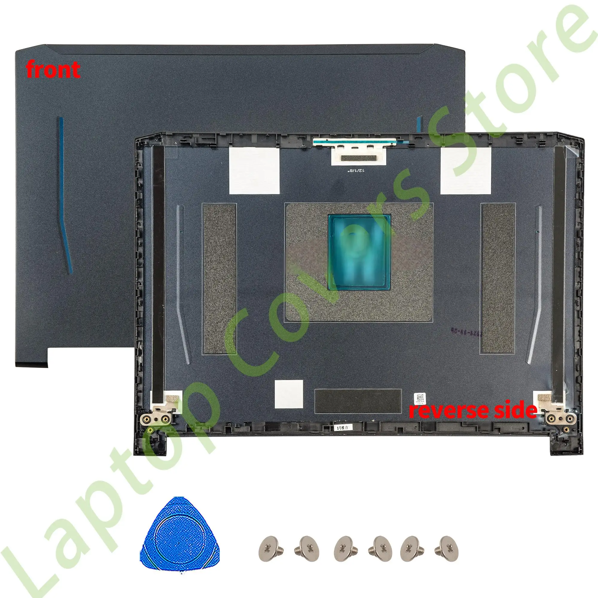 Imagem -02 - Carcaça do Portátil para o Predador Helios 300 Ph31553 Ph315-54 N20c3 Tampa Traseira do Lcd Moldura Dianteira Caixa Inferior Substituem 15.6in Cases da