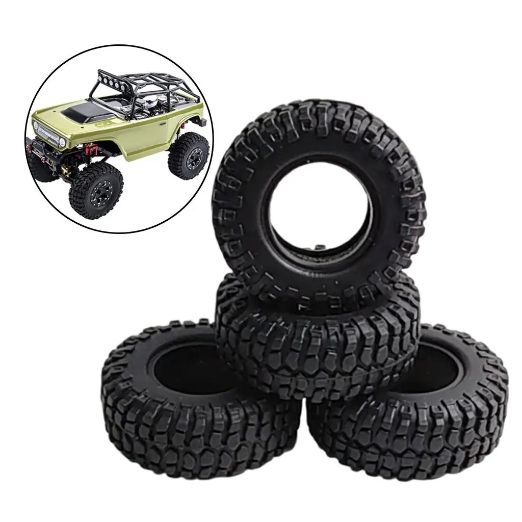 de pneus RC en caoutchouc pour voiture d'escalade Axial SCX24 Axi00002 90081
