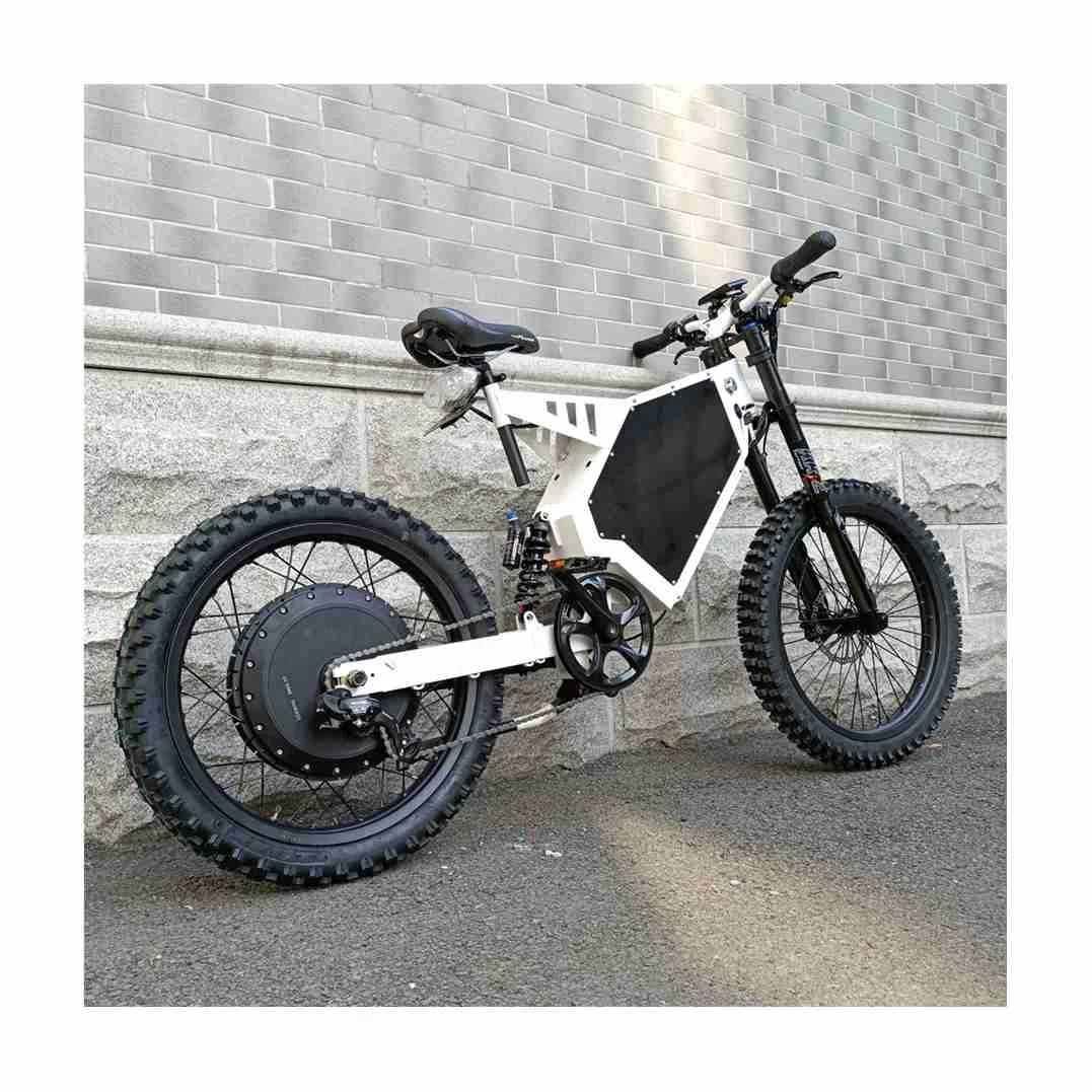 Cheap Wholesale 12000 72v 12k Dual Suspension Electric Mountain Bike Eu Warehouse Off Rode Bike for Daily Riding