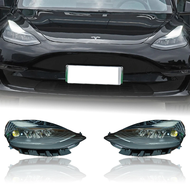 

For Hot Seller 8 30 Wholesale Factory Tesla Model 3/Y LED Headlights Original Replacement Durable
