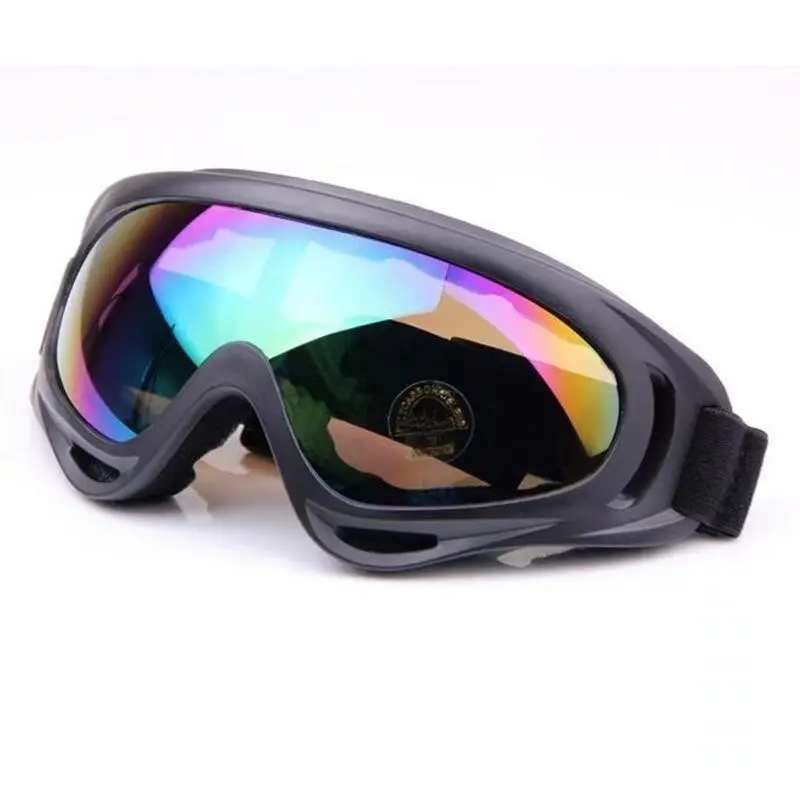 X400 Ski-Taktikbrille, stoßfeste Brille, explosionsgeschützte Brille, Motorrad, Radfahren, Sportbrille, winddichte Brille
