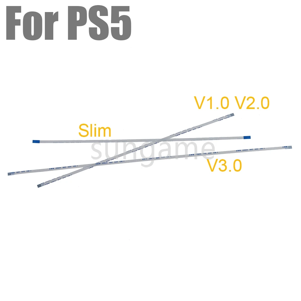 1pc For Playstation 5 PS5 Slim Game Console Host Light Board Flex Cable V1 V2 V3 6pin