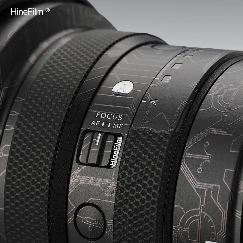 Hinefilm الجلد ل سيجما 135 مللي متر F1.4 DG الفن لسوني جبل عدسة ملصق 135F1.4 التفاف غطاء ل سيجما 135 1.4 عدسة الجلد الواقي