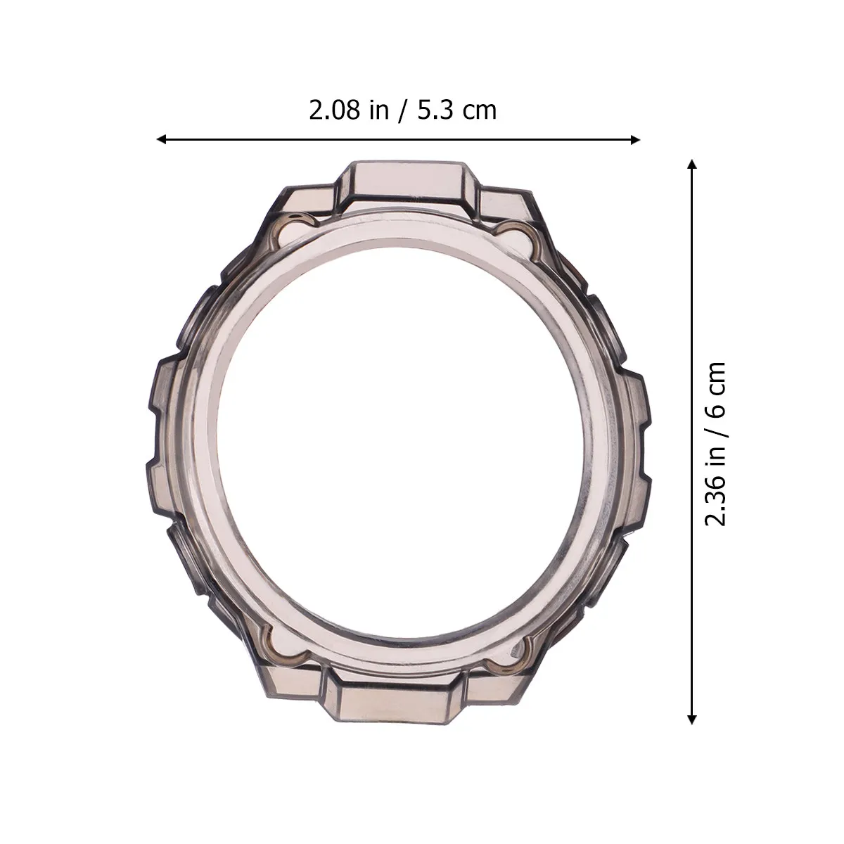 Black Tpu Smart Watch Protective Cover Full Body Shell for Band Easy Install Scratch
