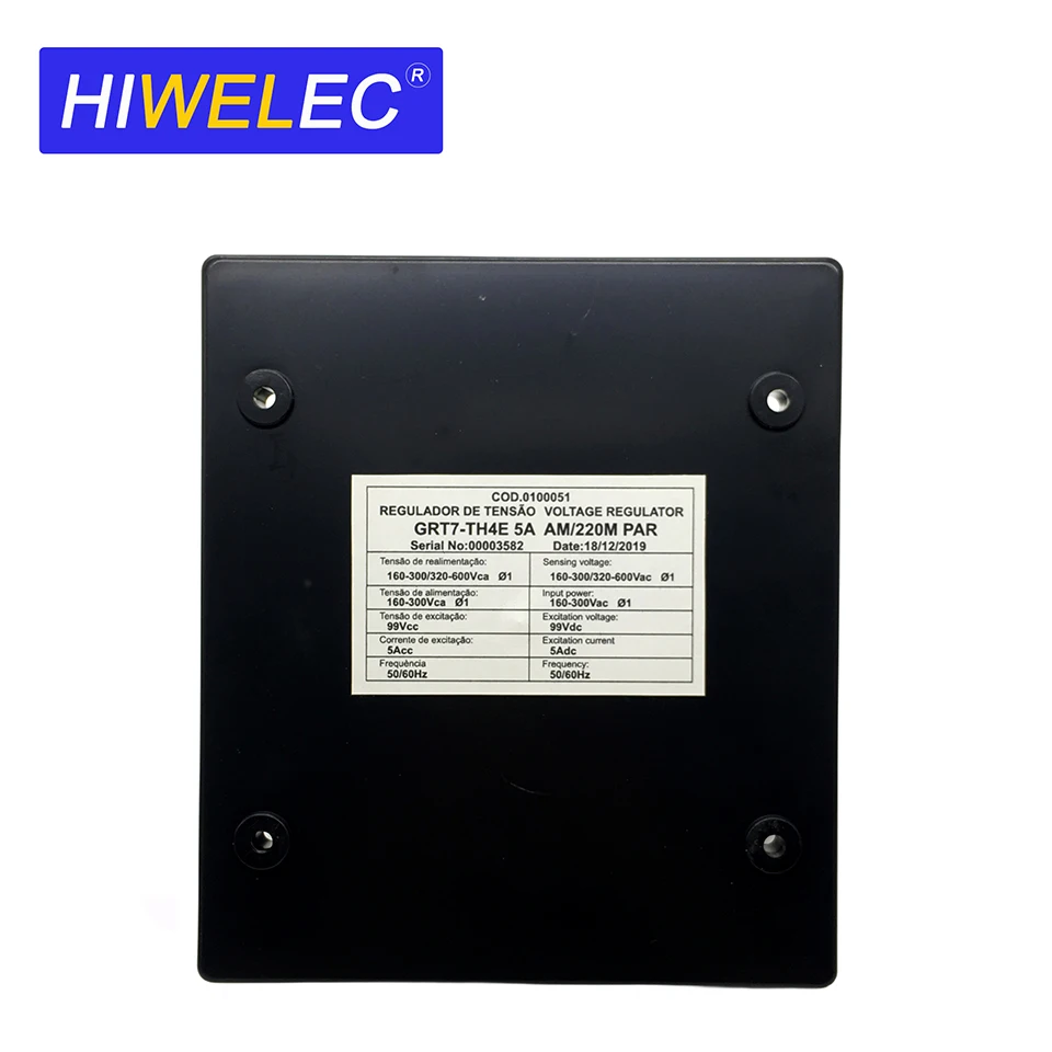 GRT7-TH4E AVR Generator Automatic Voltage Regulator PEGASUS CAT GRT7 TH4E Genset Parts Compatible with Original