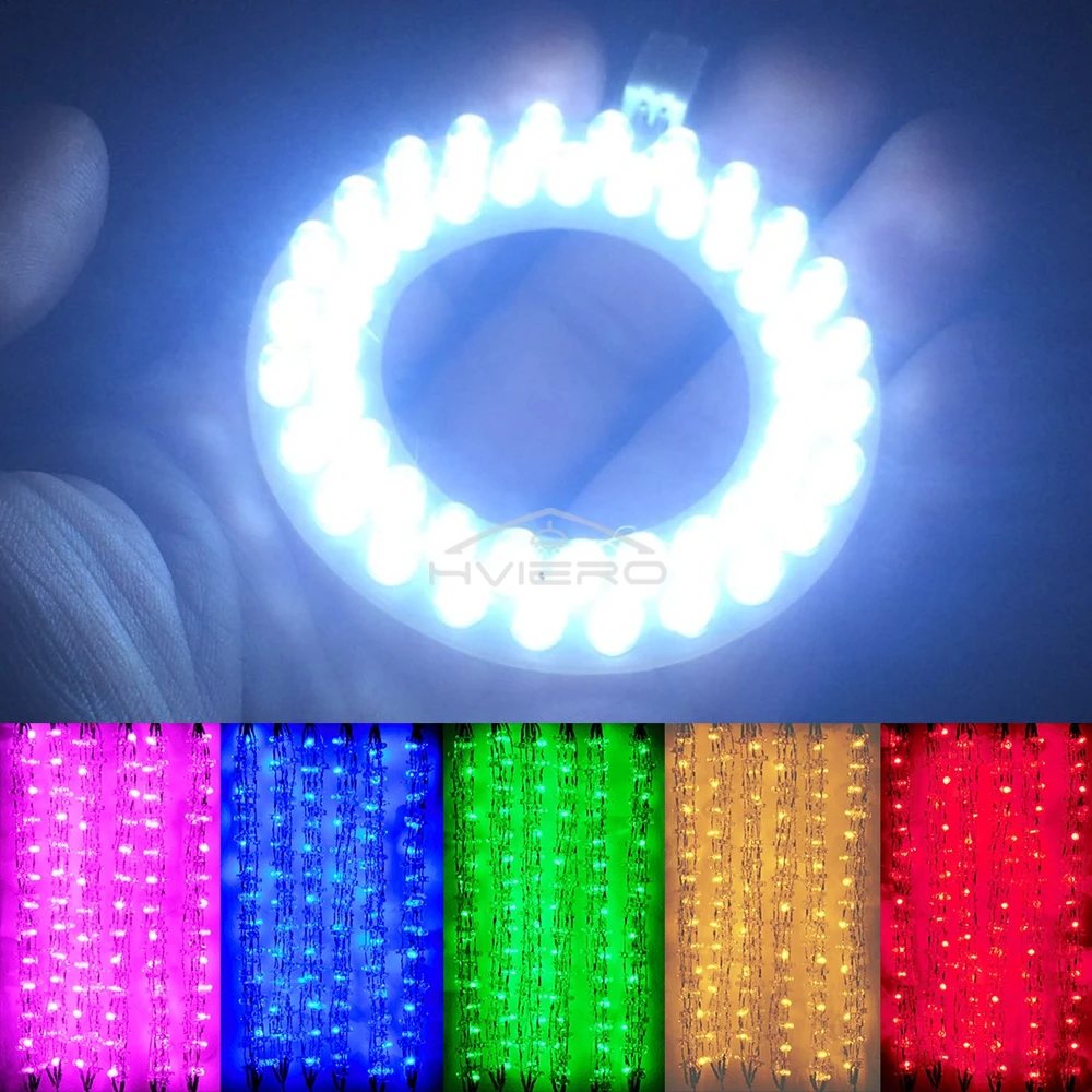 플랫 탑 발광 다이오드 LED 조명, 광각 울트라 브라이트 전구, 화이트 옐로우 장식, 빌보드 분위기 램프, 5mm, 10 개