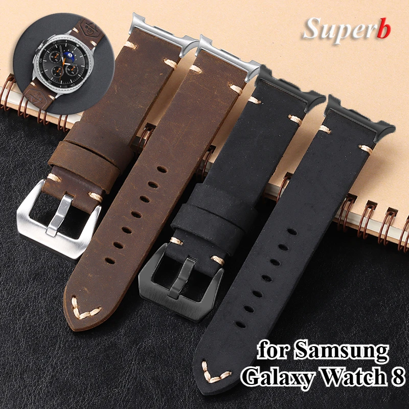 Leather Watch Strap… - image