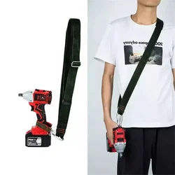 2024 Hammer Electrician Electric Drill Tool Organizer Adjustable Electric Strap Drill  Electric Size Tool Bag Holder Wrench