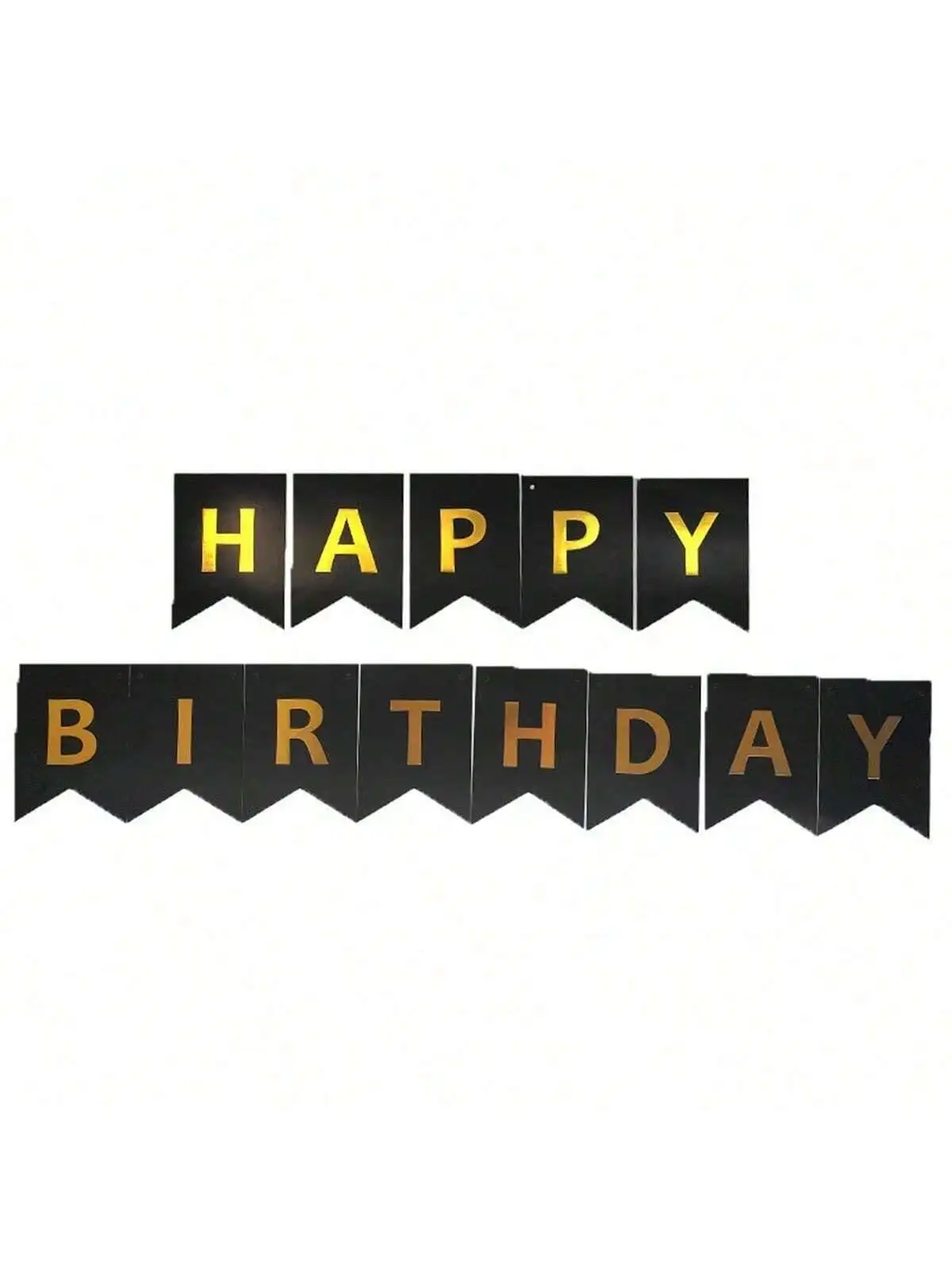 Meerjungfrauenflosse Banner Heißprägung HAPPY BIRTHDAY Papier-Wimpelkette Geburtstags-Jubiläums-Party Hintergrund Hängedekoration Girlande – Detail 9