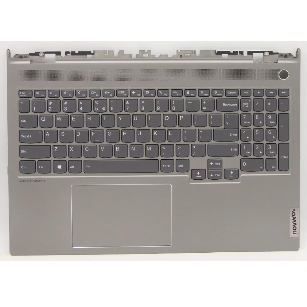 

New Original for Lenovo ThinkBook 16p G2 ACH Laptop US English Euro Mineral Grey C-cover with keyboard 5CB1D04536